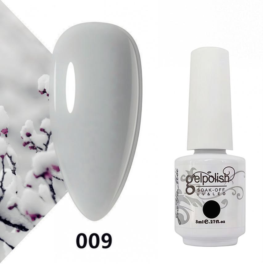 Amber Gel Polish Set: Gel Polish Manicure Kit with Whitening, Base Coat, and Sealer.