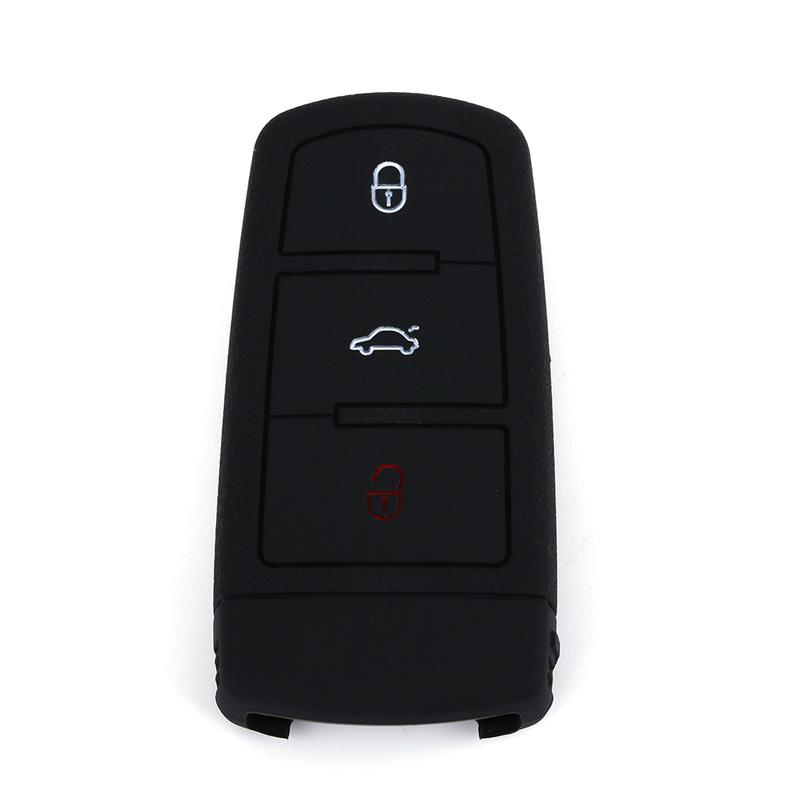 Silicone Car accessories Key Case Cover KeyChain Case for Volkswagen Passat CC B6 B7 B7L CC R36 Passat
