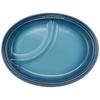 Multi Oval Plate (S) Marine Blue
