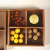 Walnut Wood Divided Snack and Candy Serving Tray
