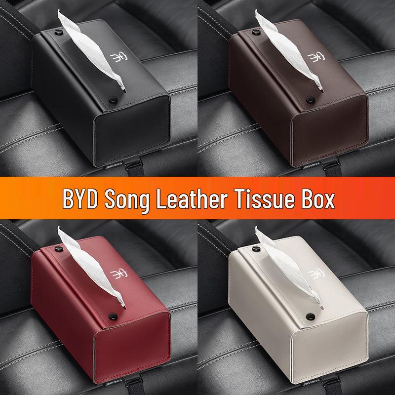 BYD Song PLUS Pro/Max Car Tissue Box for Armrest or Seat Hanging