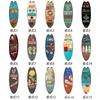 Summer Beach Ocean Themed Casual Decor Surfboard Wooden Bar Home Walls Vintage Decorated Wooden Boards