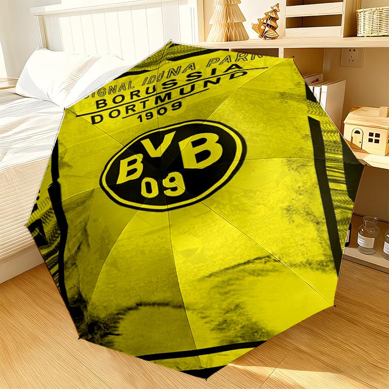 08 Football Club Umbrella 8-Frame for Travel, Camping, Casual Lightweight Portable Umbrella, Essential for Every Family Holidays Gift