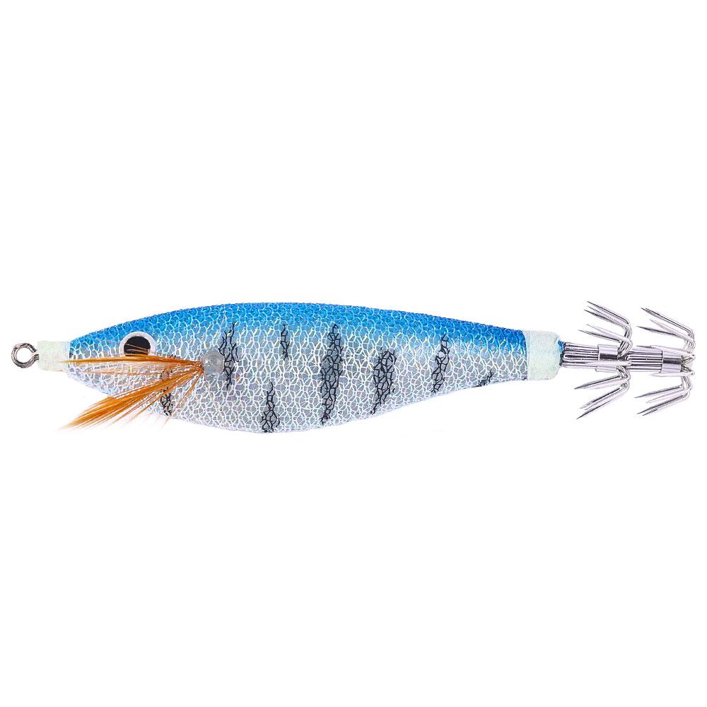 10cm 10g Fishing horizontal Squid Jigs Fishing Lure Artificial Squid Hook Jigging Baits For Sea Fishing Cuttlefish Luminous