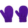 American Trends Kids Winter Toddler Mittens Multicolor Soft Knitted Gloves Thick Cold Protection Mitten