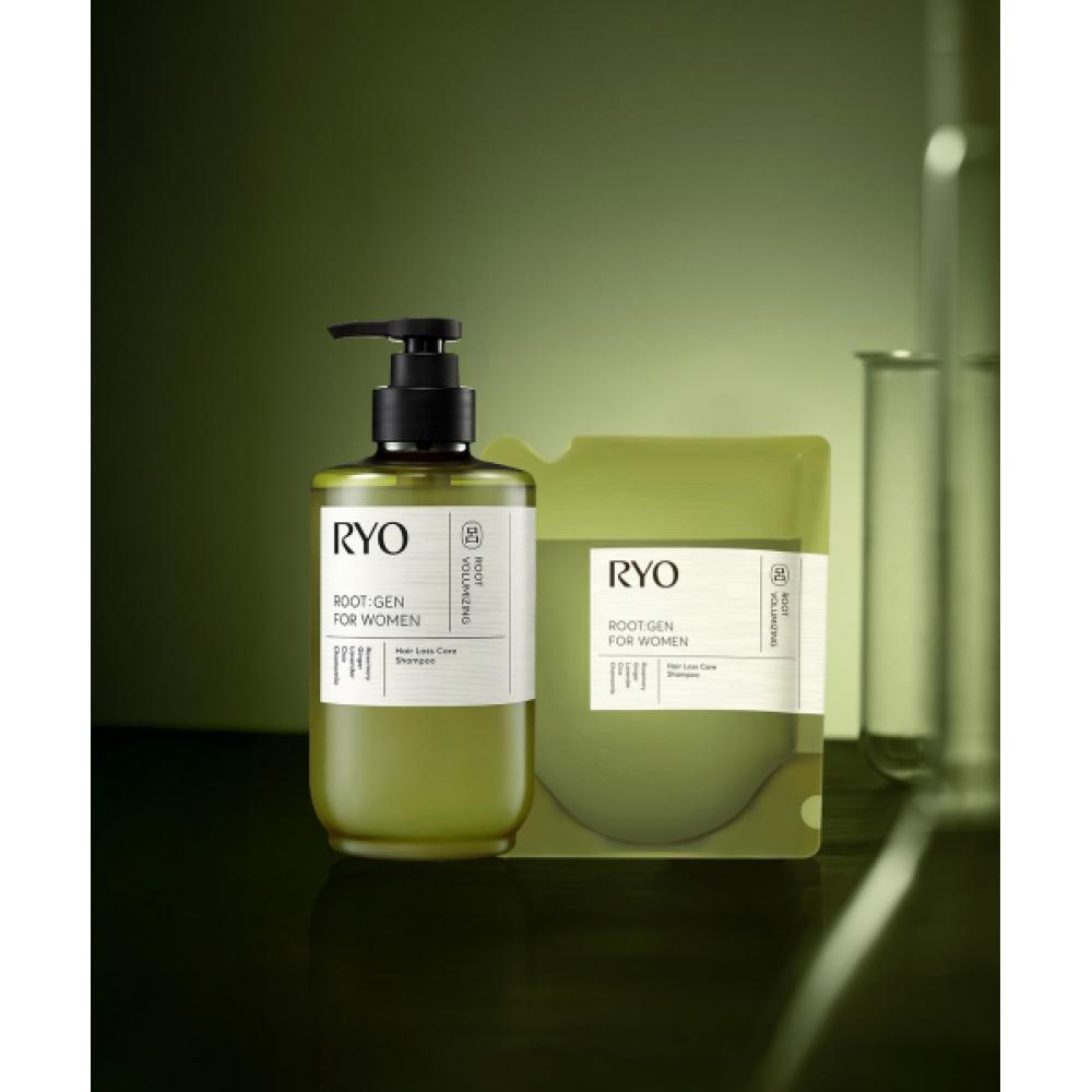 Ryo Routgen Hair LoSS ProfeSSional Care Women S Shampoo 515ml Original Item+400ml Refill NONE