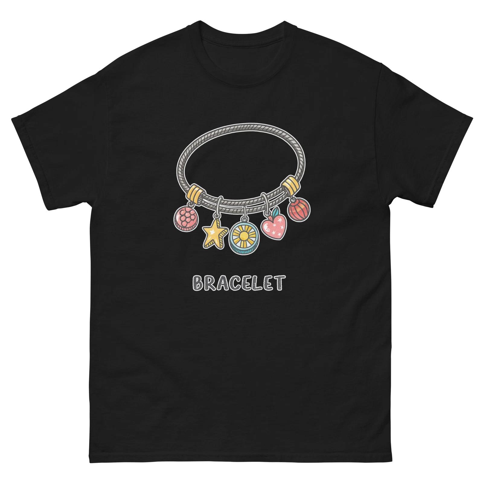 Bracelet Popular Illustration Object T-Shirt L
