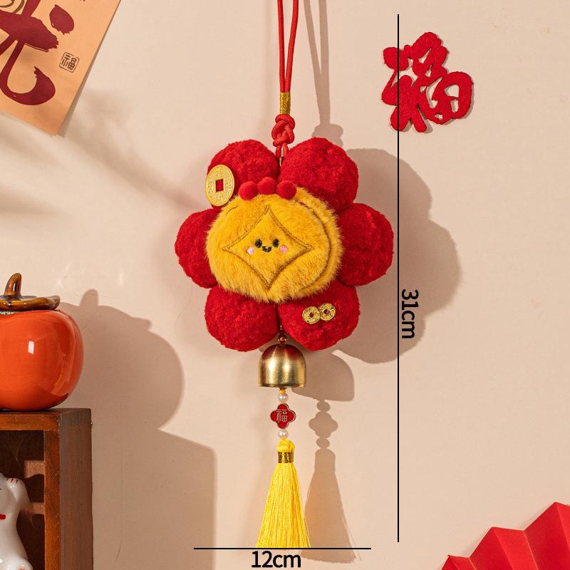 Chinese New Year Decorations 2026 Lunar New Year Decoration Spring Festival Hanging Accessories Year of The Horse Door Ornament