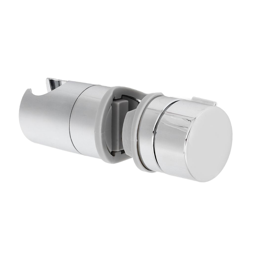 Universal Shower Holder Clamp Replacement Adjustable Rail Head Bracket for 18‑25mm Shower Rods