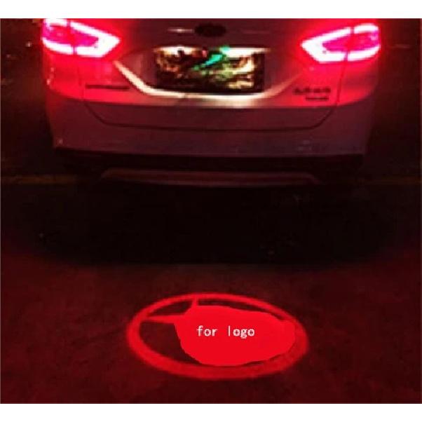 Car Motor Motorcycle Tail Decorative Car Logo Projector 12V  24V LED Emergency Braking Back UP Stop Laser Light