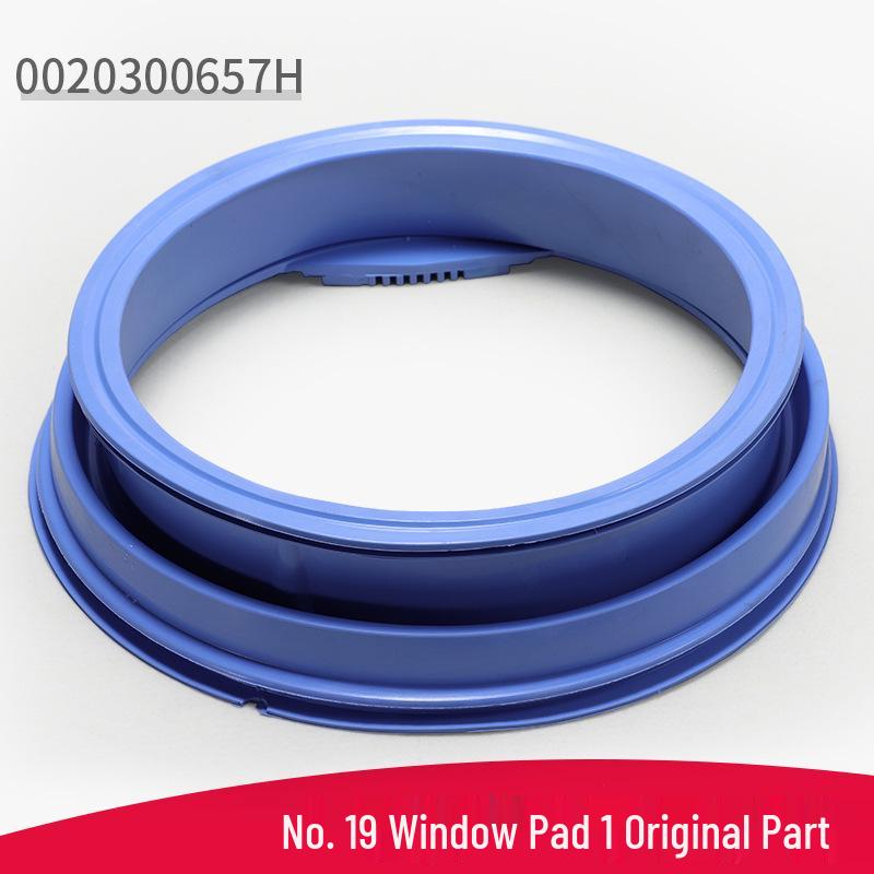 Drum Washing Machine Door Seal Gasket & Window Pad Replacement Set