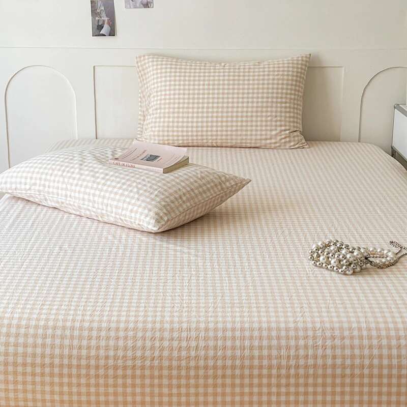 Solstice 100% Cotton Pillowcase Set - 2pcs Stripe 48x74cm, Skin-Friendly Funda Almohada Cushion Cover