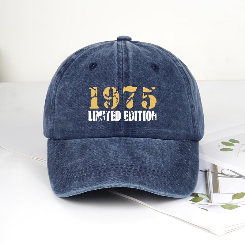 A Classic Vintage Limited Edition Trendy Washed Baseball Cap Perfect for Casual Wear Outdoor Activities and Sports An I