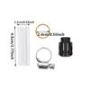 NEW For  Air Filter Exhaust Pipe is suitable for motorcycle accessories Alloy Head Universal Motorcycle Plug
