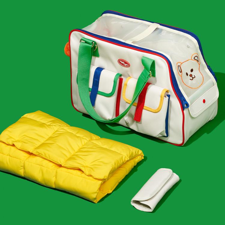 pethroom X Wiggle Wiggle] Pet Travel Bag Dog Carrier