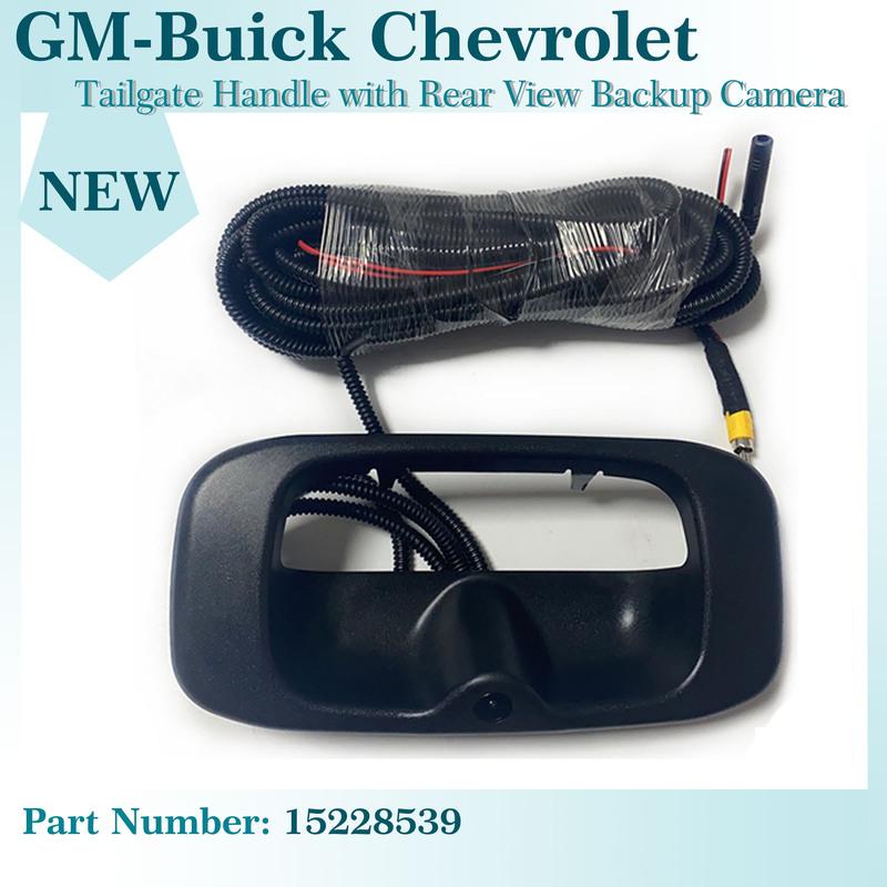 15228539 Ручка задней двери с камерой для 1999-2007 Chevrolet GMC Sierra 1500 Silverado 2500 1SET