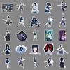 50 Uchiha Sasuke Waterproof Stickers for Phone, Laptop, Thermos, and Journal - Naruto Anime Decor
