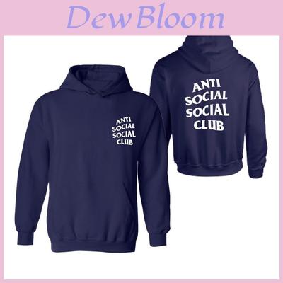 Anti Social Social Club Unisex Hoodie New Long Sleeve Hood Sweater Sweatshirt