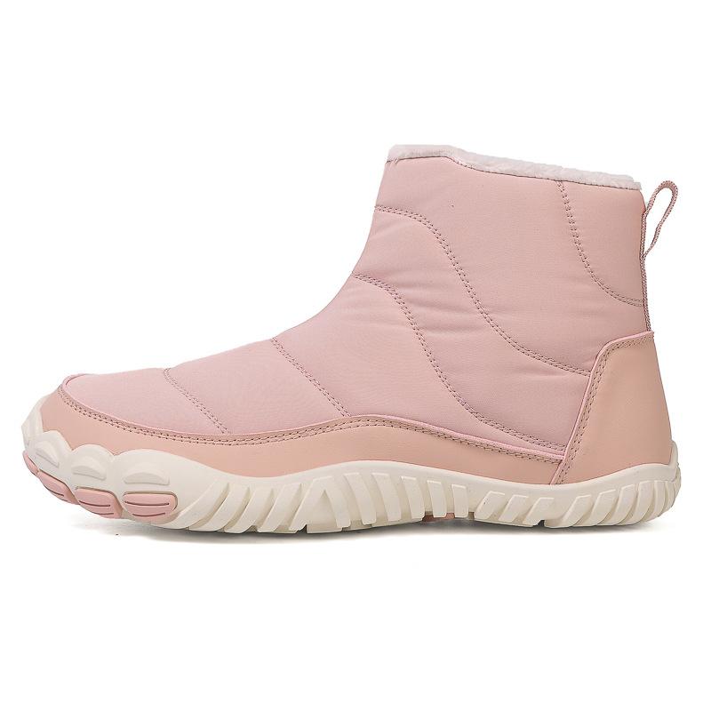 Super large size waterproof snow boots men's and women's boots winter piled thickened cotton shoes couple's cold-proof cotton boots non-slip