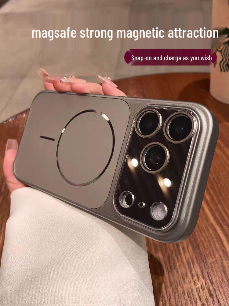 High-End Magnetic Frosted Light Case for iPhone 17 Pro Max/17/16/15/14 – Unisex