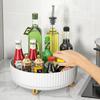 360 Degree Rotating Anti Slip Spice Rack Kitchen Seasoning Storage Rack Rotating Storage and Skincare Cosmetics Storage Rack