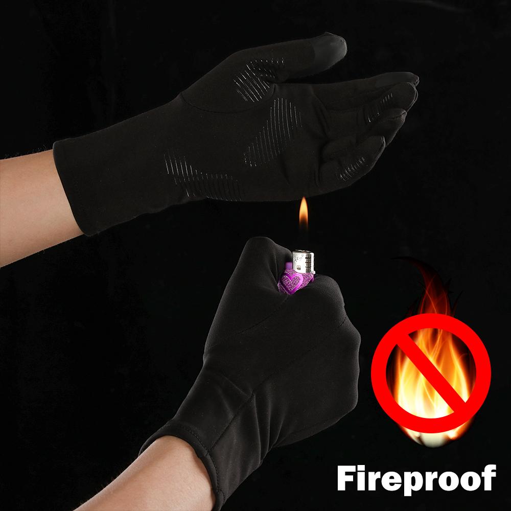 Men Women Velvet Full Finger Motorcycle Gloves Touch Screen Windproof Mittens Outdoor Sport