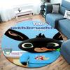 Bing Custom Name Round Area Rug,Carpet Rug for Living Room Bedroom Sofa Playroom Decor,Non-slip Floor Mat