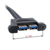 CHENYANG Dual Port USB Motherboard Panel Type 20p Cable 50cm 3.0 -