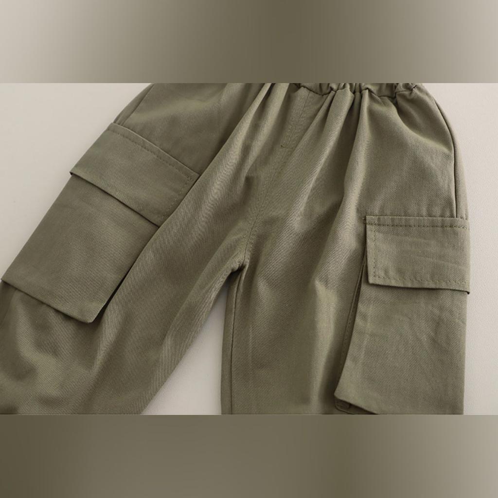 Uformelt langermet sett for barn, komfortable hverdagsantrekk