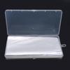 100Pcs Money Banknotes Protective Storage Bags with Box Transparent Coin Holders Album Folders