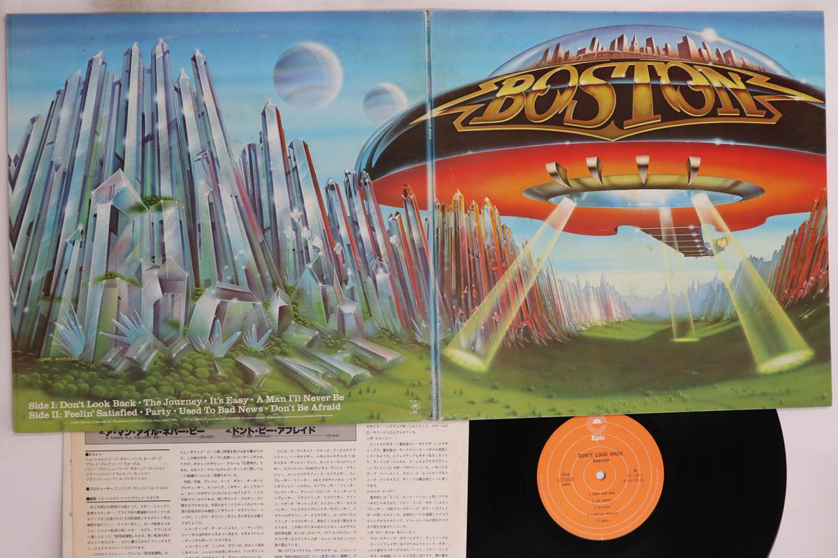 Виниловая пластинка BOSTON - Don t Look Back 253P1 EPIC 1978 Япония Рок Б/у