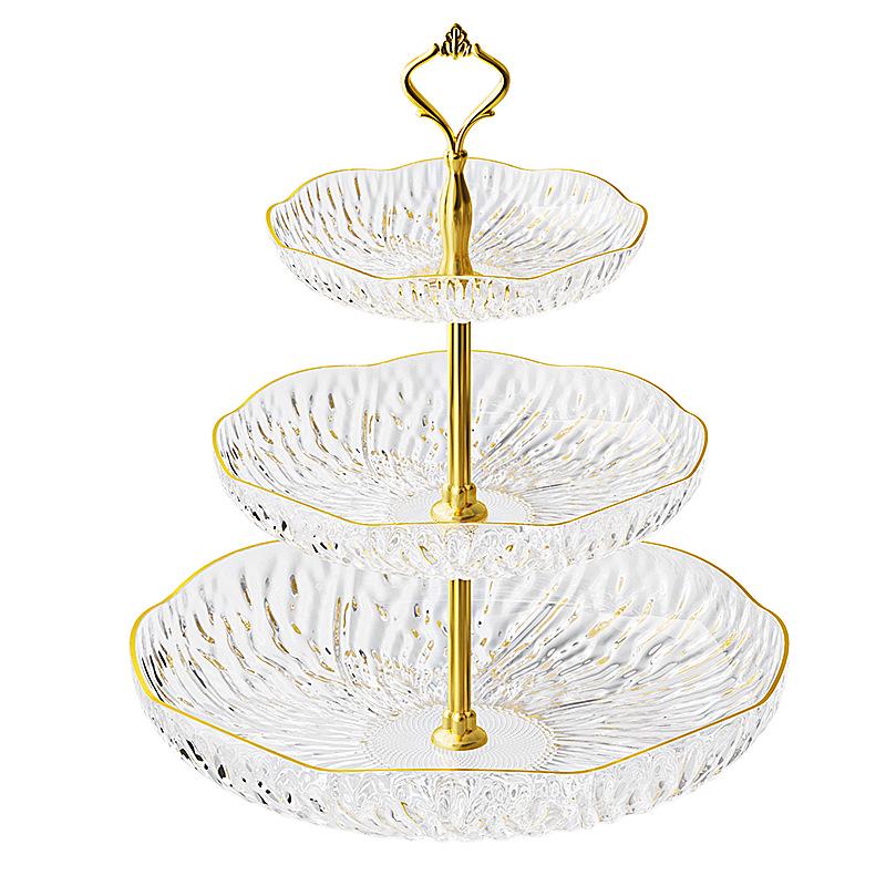 Elegant Multi-layer Fruit and Snack Bowl for Home or Hotel
