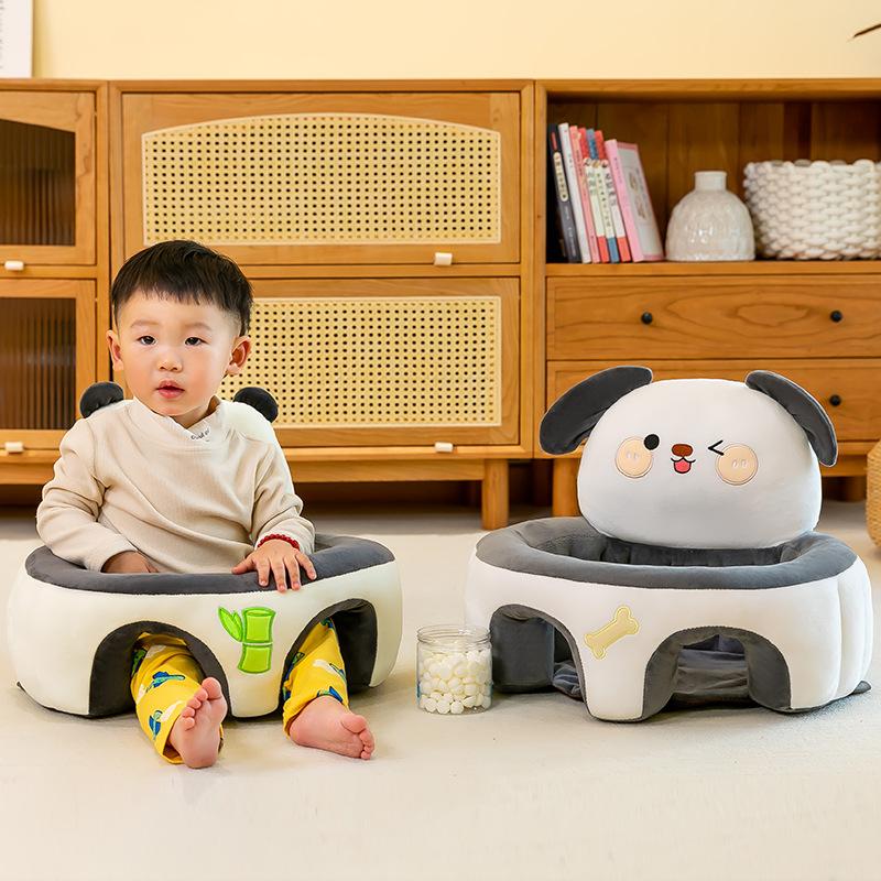 Creative Baby Learning Seat Cartoon Bag Sofa Plush Toy Children Eat Anti-Rollover Chair