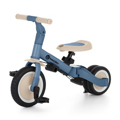 PETITE&MARS Wielofunkcyjny Rowerek Trójkołowy 5w1 Turbo Ocean Blue