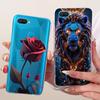 For Oppo A12 Clear Case Aesthetic Luxury Cute Fashion Flowers Funny Painted Casing For Oppo A 12 CPH2083 CPH2077