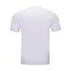 Li Ning Badminton Series Cartoon Anime Round Neck Comfortable Versatile Breathable Short Sleeve Badminton Shirt Unisex Tops Standard-White AHSUA47-2