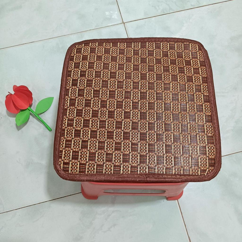 All-Season Rattan Chair Cushion - Cool and Breathable Pad for Home, Office, Car, or Restaurant