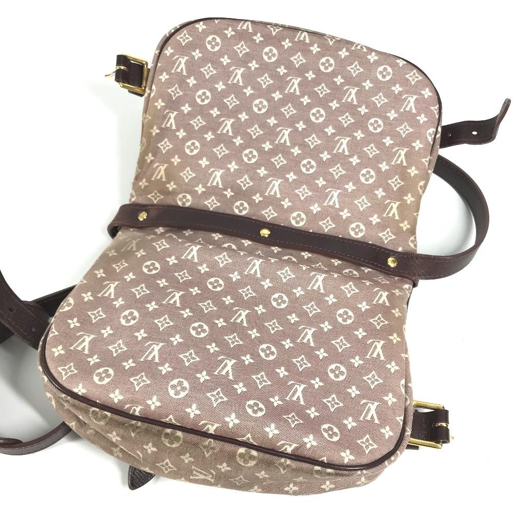 Louis Vuitton M40669 MonogramIdylle Saumur PM Shoulder Bag sepia wine-red