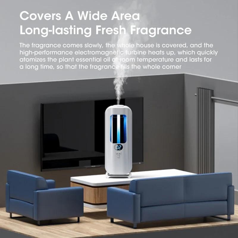 Rechargeable Aromatic Diffuser 5 Modes Essential Oil Diffuser Machine Homemade Perfume Diffuser for Home Car Room Fragrance