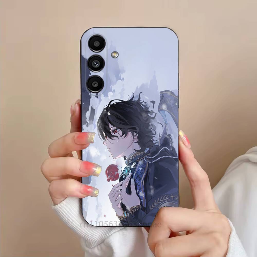 

S-Sakuma R-Rei Phone Case For Samsung S25,24,21,22,23,S30,Ultra,S20,Plus,Fe,Lite,Note,S10,S9,Black Soft Shell SamsungS23ULTRA5G