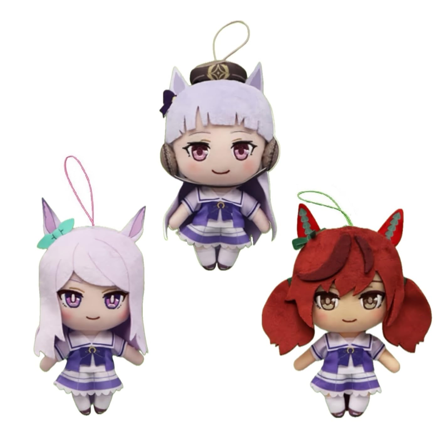 

Pretty Derby Regular Plush Toy Official of UmaMusume Vol.2 (Set 3)