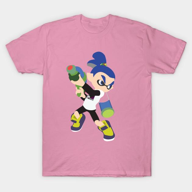 Dámské pánské tričko Inkling Harajuku potisk Kawaii tričko Letní s krátkým rukávem Dámské tričko Top