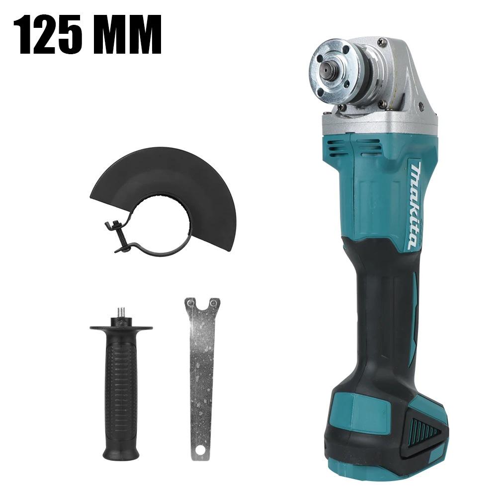 18V Brushless Angle Grinder for Makita Power Tools Cordless Electric Grinder Sander Tool Kit No Battery