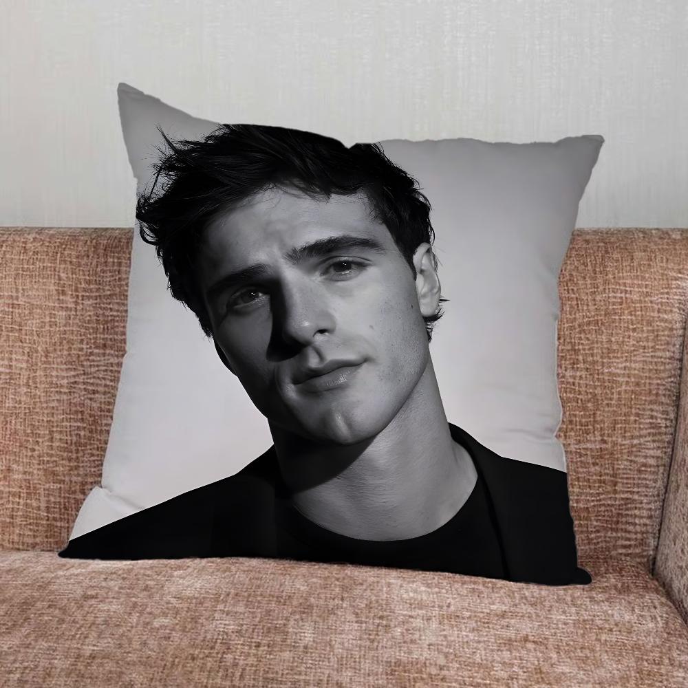 Povlak na polštář s hercem J-Jacobem E-Elordim Pro domácí ložnici auto kancelář dekorace obývací pokoj pohovka potah na polštář vhodný