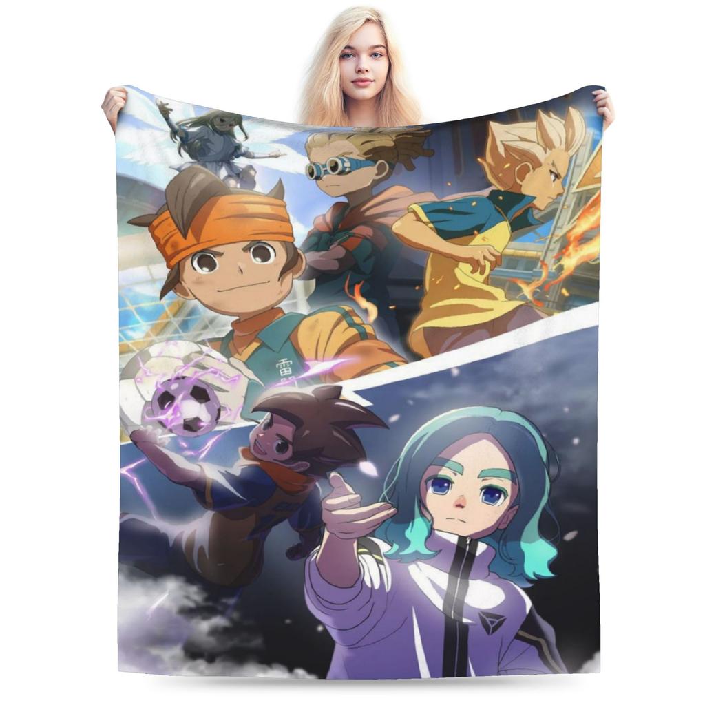 Stylish Inazuma Eleven: Victory Road Blanket Super Soft Flannel Comfortable Throw Blankets Machine Washable