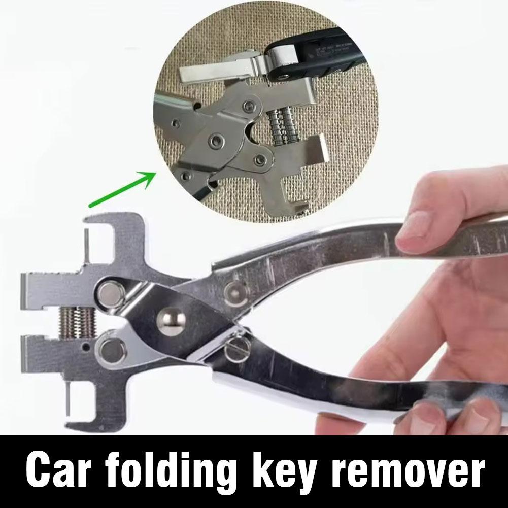 Car Fixing Flip Folding Key Vice Remover Multi-functional Flip-key Pin Remover Remote Locksmith Tool Split Pin Fixing Tool