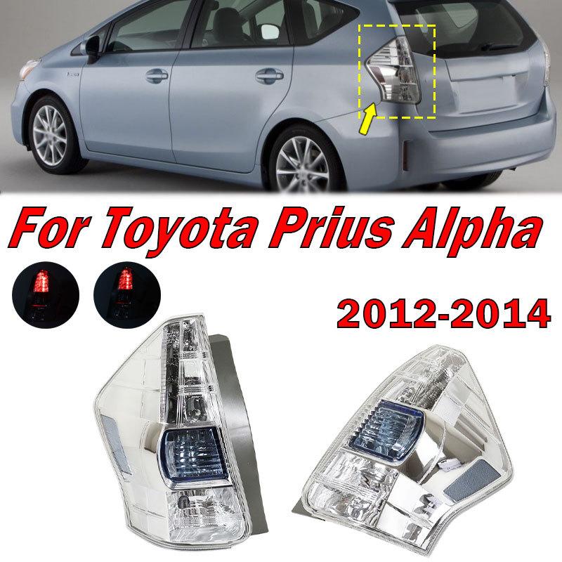

81560-47140 Для Toyota Prius Alpha 2012-2014 Задній ліхтар Сигнальна лампа Попереджувальний стоп-сигнал Зовнішні аксесуари Збірка заднього ліхтаря Only Right