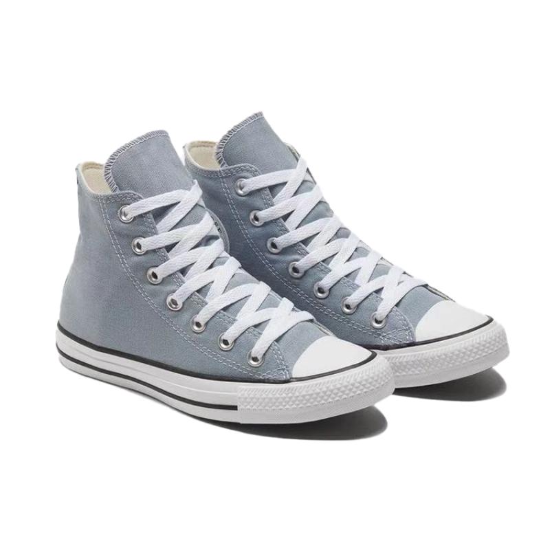 Converse Chuck Taylor All Star CTAS HI Classic Versatile High Top Espadrilles Unisex Gray Blue