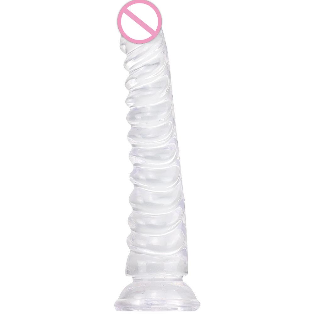 Realistic Dildos For Women First-Timer Sexy Toys For Couples Crystal Jelly Mini Penis Vagina Anal Butt Plug Female Masturbation