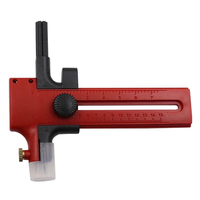 

1 шт., круглый резак, регулируемый круглый режущий инструмент для изготовления поделок из ткани, сделай сам, скрапбук, художественный ремесленный инструмент, круговой резак для бумаги